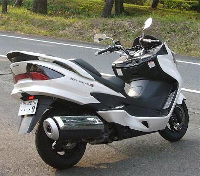 suzuki skywave 400 χαρακτηριστικά