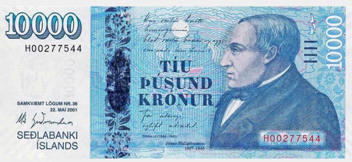 Νόμισμα της Ισλανδίας. Το ιστορικό της εμφάνισης μιας νομισματικής μονάδας. Συνάλλαγμα