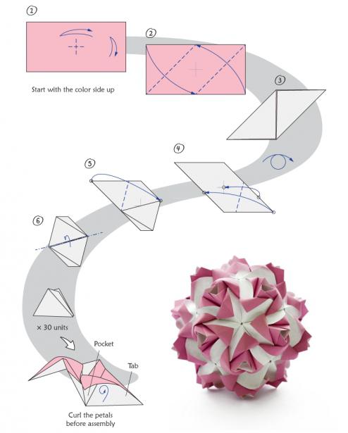 Η καλύτερη διαφήμιση origami είναι ένα τριαντάφυλλο από το παιδί σας