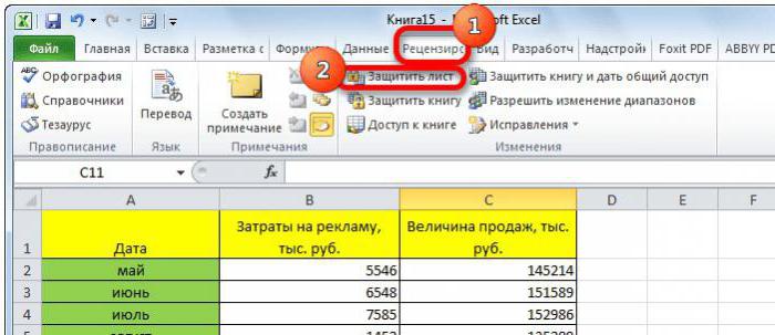 Δύο τρόποι για την προστασία των κυττάρων στο Excel από αλλαγές