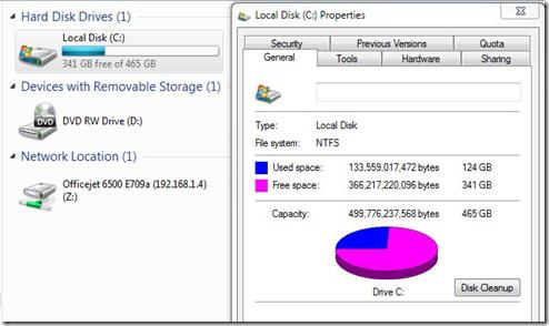 Τρόπος κατάργησης του φακέλου Windows.old από τη δισκέτα συστήματος