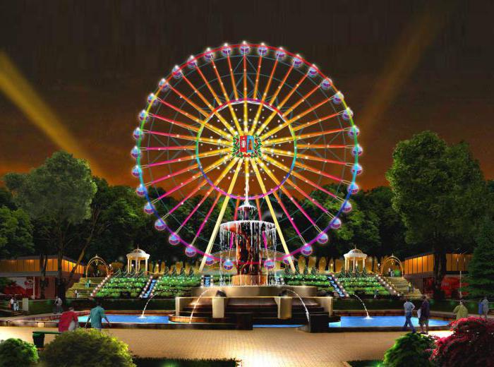 Rostov-on-Don, Ferris wheel (Revolution Park): περιγραφή και ενδιαφέροντα γεγονότα