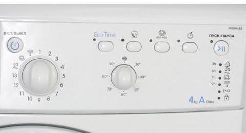 Indesit IWUB 4085 (πλυντήριο): προδιαγραφές